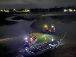 Lật thuyền trên sông Ba, 3 công nhân thi công cao tốc Bắc - Nam gặp nạn