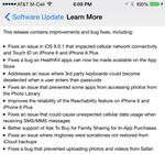 Apple phát hành bản vá iOS 8.0.2 chữa lỗi mất sóng, Touch ID