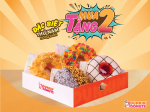 Dunkin' Donuts khuyến mãi mua 2 tặng 2 vào thứ 5
