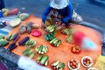 Chợ nông sản trên đĩa đồng giá 5.000 đồng ở Sài Gòn