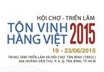 Tôn vinh hàng Việt 2015