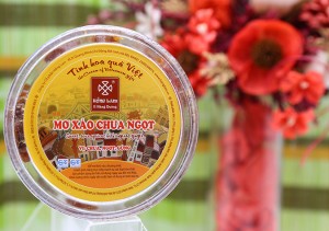 Phát hiện ô mai mơ chua ngọt Hồng Lam không đạt chỉ tiêu chất lượng công bố