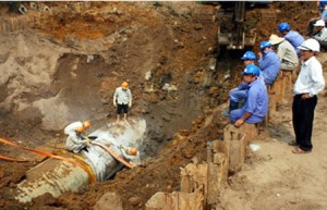Hà Nội kiến nghị dừng ký hợp đồng mua đường ống nước Trung Quốc