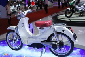 Xe concept Honda EV Cub chạy điện đến Việt Nam