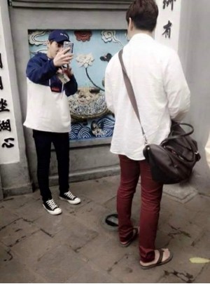 Xiumin (EXO) bất ngờ xuất hiện tại Hà Nội