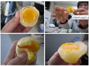 Công nghệ làm giả trứng, thịt, cá ...của Trung Quốc