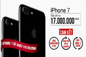iPhone 7 giá 17 triệu đồng 'hút' khách