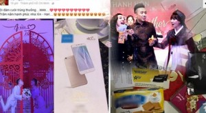 Khách ăn cưới Trấn Thành - Hari Won nhận smartphone Trung Quốc 6 triệu
