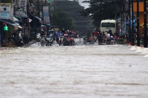 Từ 3-8.11, lũ lớn có thể xảy ra trên các sông từ Huế đến Bình Thuận
