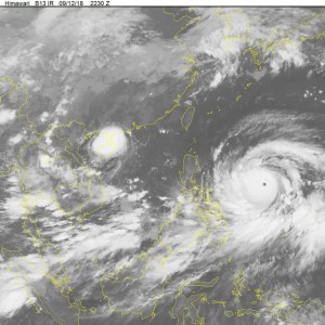 Dự đoán vào Việt Nam, siêu bão Mangkhut sẽ mạnh cỡ nào?
