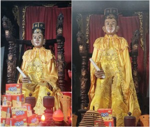 Kỳ lạ 2 pho tượng biết đứng lên, ngồi xuống trong ngôi miếu cổ hơn 700 tuổi