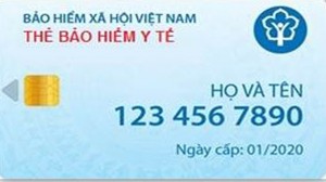 Thay thẻ bảo hiểm y tế giấy bằng điện tử từ tháng 1/2020