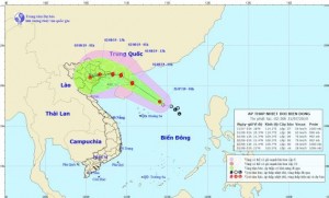 Thông tin mới nhất về Áp thấp nhiệt đới khả năng mạnh thành bão đi vào đất liền Việt Nam