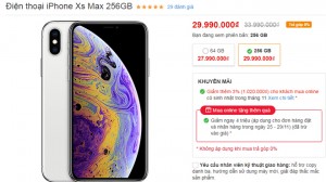 Những smartphone giảm giá dịp Black Friday, iPhone Xs Max giảm 4 triệu