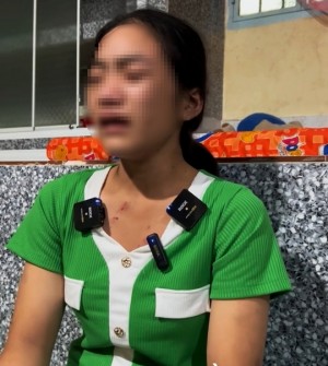 Thiếu nữ bị đ.ánh đ.ập dã man khi đi làm thuê để trả nợ