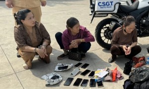 Nhóm 'nữ quái' gây ra hàng loạt vụ trộm cắp tại lễ hội Tiên Công