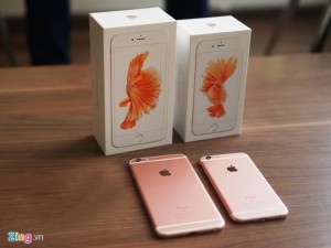 Loạn giá iPhone 6S, 6S Plus màu vàng hồng tại Việt Nam