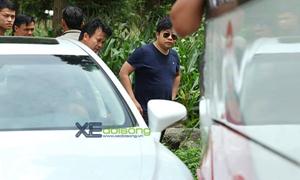 Xe Lexus chở Quang Lê gây tai nạn trên đèo đi Sapa