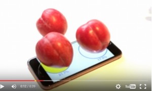 Cân trái cây bằng iPhone 6S