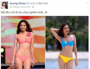 Chế độ ăn 'khác người' của Hoa hậu Phạm Hương