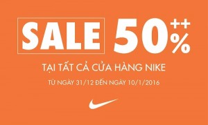 Nike khuyến mãi giảm giá cuối mùa lên đến 50% và hơn nữa