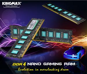 KingMax ra mắt bộ nhớ RAM trang bị công nghệ tản nhiệt mới