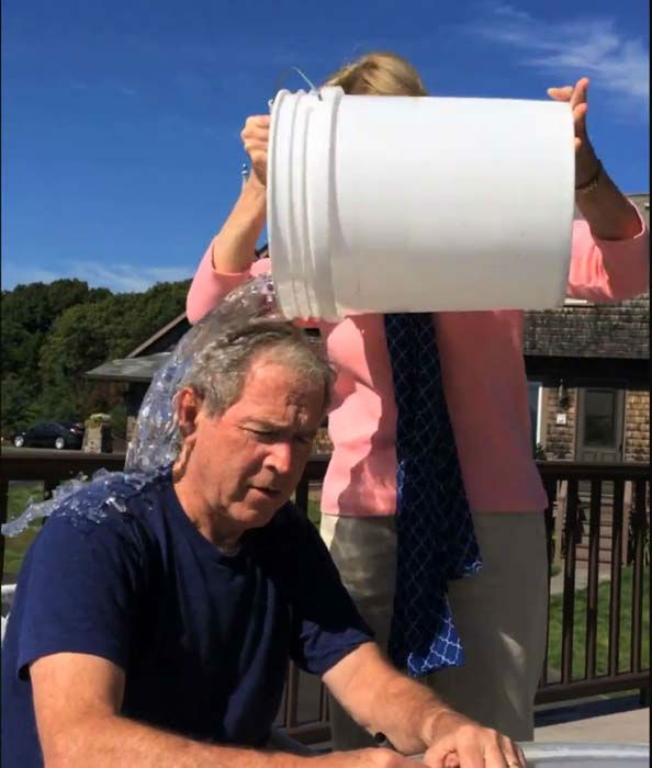 Chiến dịch dội nước đá - George W. Bush