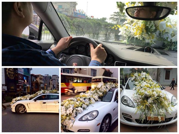 Đám cưới chi tiền hoa 30 triệu ở Hà Nội
