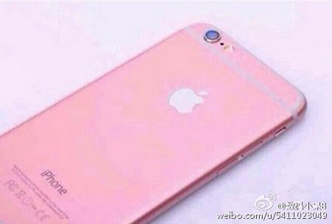Lộ diện phiên bản iPhone 6s màu hồng 