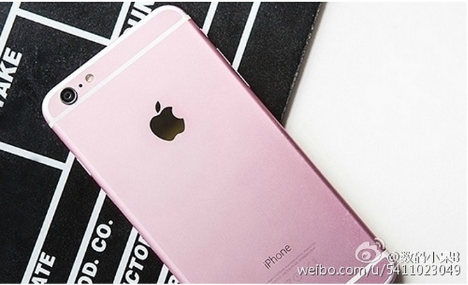 Lộ diện phiên bản iPhone 6s màu hồng 